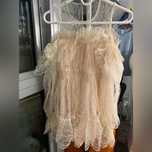 Dress. Princess dress. Lace dress.